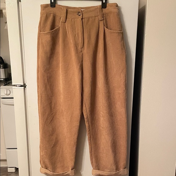 Petal & Pup Pants - Petal & Pup US 12 Beige Corduroy Trousers